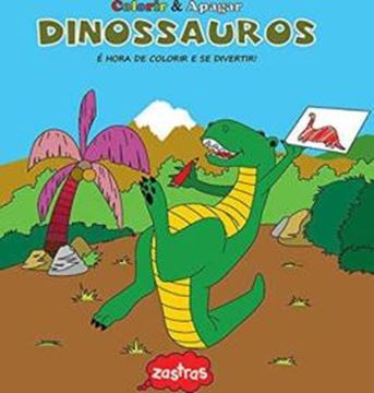 Imagem de DINOSSAUROS - COLORIR E APAGAR