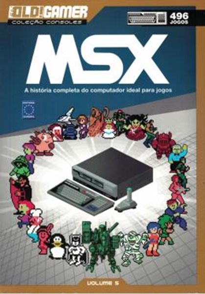 Picture of DOSSIE OLD! GAMER 5 - MSX - 496 JOGOS