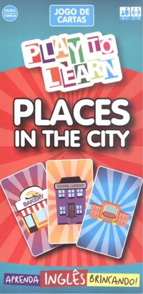 Picture of PLAY TO LEARN  - MEMORY GAME + BOARD GAME - PLACES IN THE CITY