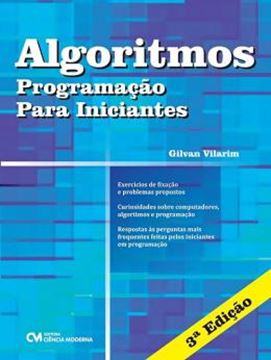 Imagem de ALGORITMOS - PROGRAMACAO PARA INICIANTES - 3ª ED