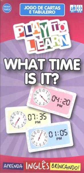 Picture of PLAY TO LEARN - MEMORY GAME + BOARD GAME - WHAT TIME IS IT?