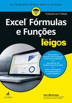 Imagem de EXCEL FORMULAS E FUNCOES PARA LEIGOS - TRADUCAO DA 4ª ED