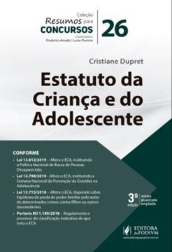 Imagem de ESTATUTO DA CRIANCA E DO ADOLESCENTE - 3ª ED
