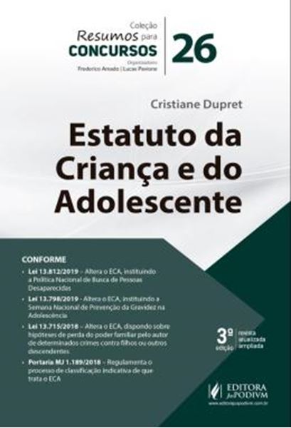 Picture of ESTATUTO DA CRIANCA E DO ADOLESCENTE - 3ª ED