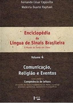 Imagem de ENCICLOPEDIA DA LINGUA DE SINAIS BRASILEIRA VOL. 4