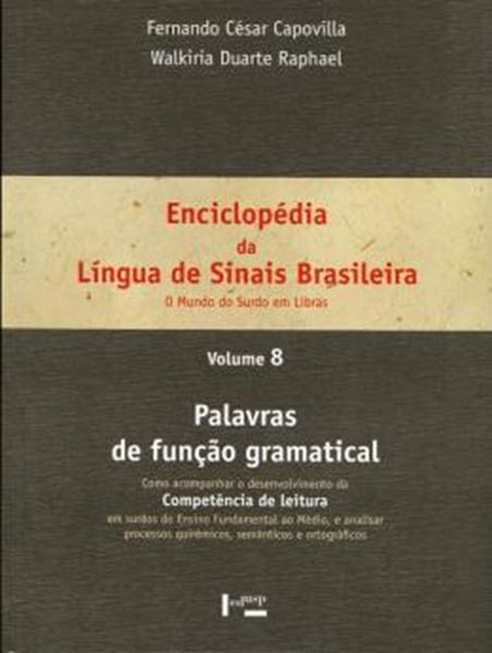 Picture of ENCICLOPEDIA DA LINGUA DE SINAIS BRASILEIRA VOL. 8