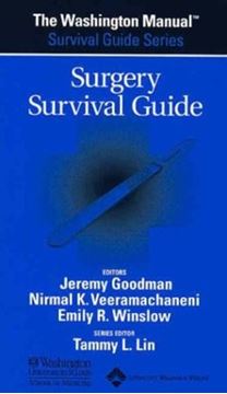 Imagem de THE WASHINGTON MANUAL&#174; SURGERY SURVIVAL GUIDE