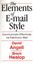 Imagem de ELEMENTS OF E MAIL STYLE