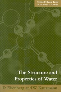 Imagem de STRUCTURE AND PROPERTIES OF WATER, THE