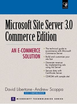 Imagem de MICROSOFT SITE SERVER 3.0 COMMERCE EDITION - AN E-COMMER AN E- COMMERCE SOLUTION