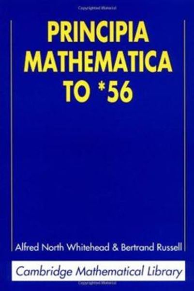 Picture of PRINCIPIA MATHEMATICA TO *56 - 2ND ED