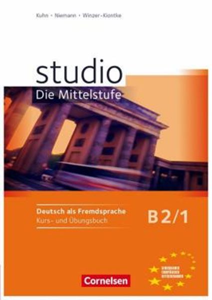 Picture of STUDIO DIE MITTELSTUFE B2.1 - KURS- UND UBUNGSBUCH MIT LERNER-AUDIO-CD MIT HORTEXTEN DES UBUNGSTEILS