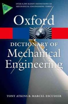 Imagem de DICTIONARY OF MECHANICAL ENGINEERING, A