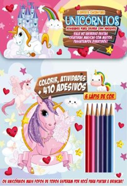 Picture of FLORESTA ENCANTADA - ATIVIDADES PARA COLORIR COM ADESIVOS