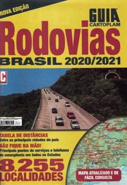 Imagem de GUIA CARTOPLAM - MAPA RODOVIAS BRASIL 08