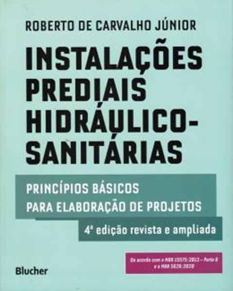 Picture of INSTALACOES PREDIAIS HIDRAULICO-SANITARIAS - PRINCIPIOS BASICOS PARA ELABORACAO DE PROJETOS