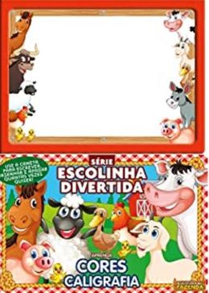 Picture of SERIE ESCOLINHA DIVERTIDA - APRENDA CORES - CALIGRAFIA - A TURMINHA DA FAZENDA