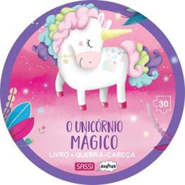 Picture of UNICORNIO MAGICO,O: LIVRO + QUEBRA-CABECA GIGANTE