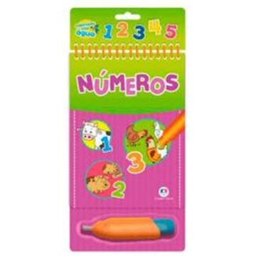 Imagem de COLORINDO COM AGUA - NUMEROS