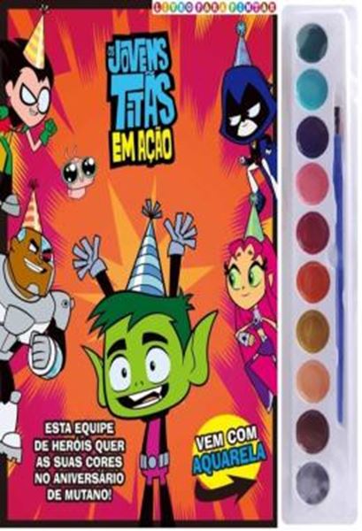 Picture of JOVENS TITAS VOL. 2 - LIVRO PARA PINTAR COM AQUARELA