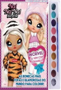 Imagem de NA! NA! NA! SURPRISE VOL. 1 - LIVRO PARA PINTAR COM AQUARELA