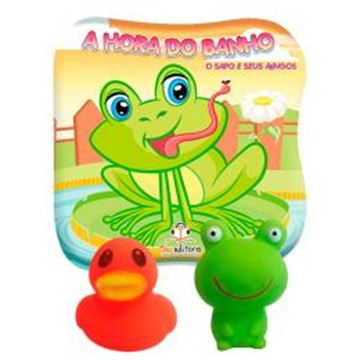 Imagem de A HORA DO BANHO - O SAPO E SEUS AMIGOS