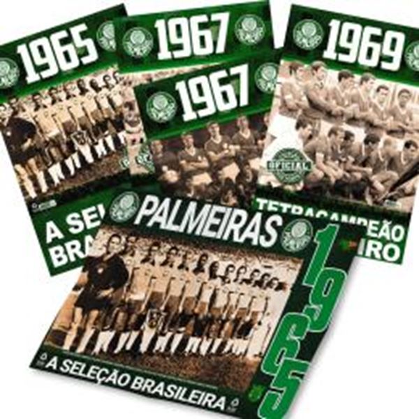 Picture of PALMEIRAS COLECAO OFICIAL HISTORICA - 4 POSTERES (EDICOES 5, 6, 7 E 8)