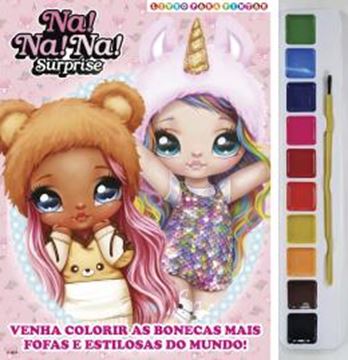 Imagem de NA! NA! NA! SURPRISE VOL. 2 - LIVRO PARA PINTAR COM AQUARELA