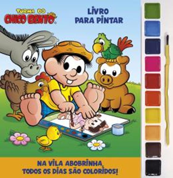 Picture of TURMA DO CHICO BENTO VOL. 8 - LIVRO PARA PINTAR COM AQUARELA