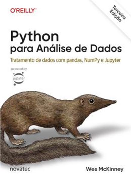 Picture of PYTHON PARA ANALISE DE DADOS - TRATAMENTO DE DADOS COM PANDAS, NUMPY & JUPYTER - 3ª ED