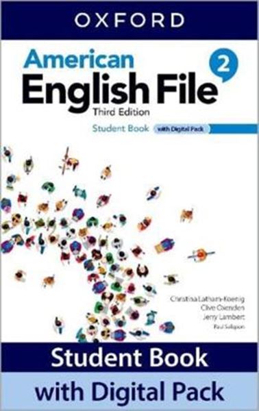Picture of AMERICAN ENGLISH FILE 2 STUDENT BOOK WITH DIGITAL PACK - 3RD ED