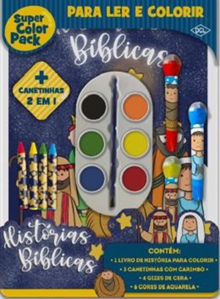 Picture of SUPER COLOR PACK - HISTORIAS BIBLICAS