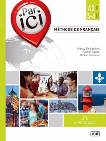 Picture of PAR ICI A2 / 3-4 - METHODE DE FRANCAIS - 96 PISTES AUDIO