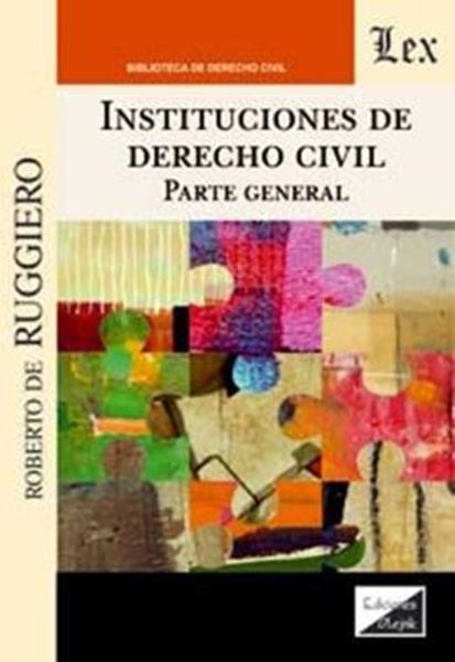 Picture of INSTITUCIONES DE DERECHO CIVIL - PARTE GENERAL