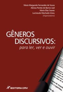 Imagem de GENEROS DISCURSIVOS - PARA LER, VER E OUVIR