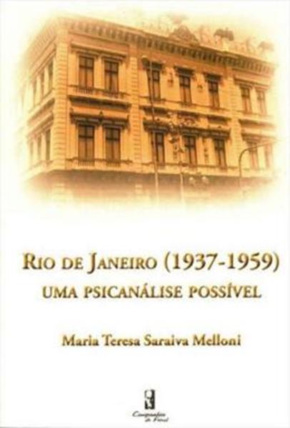 Picture of RIO DE JANEIRO (1937-1959) - UMA PSICANALISE POSSIVEL