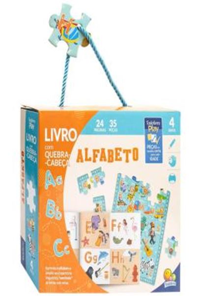Picture of TODOLIVRO PLAY - LIVRO COM QUEBRA-CABECA - ALFABETO