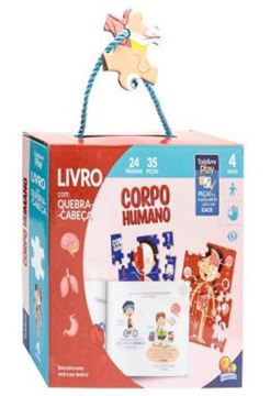 Imagem de TODOLIVRO PLAY - LIVRO COM QUEBRA-CABECA - CORPO HUMANO