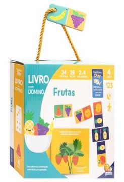Imagem de TODOLIVRO PLAY - LIVRO COM DOMINO - FRUTAS