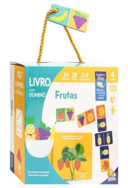 Picture of TODOLIVRO PLAY - LIVRO COM DOMINO - FRUTAS