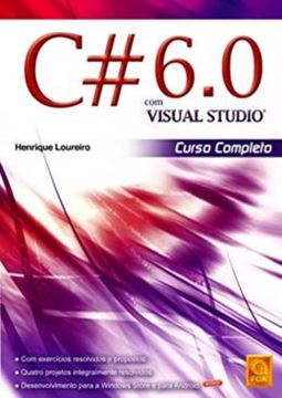 Imagem de C# 6.0 COM VISUAL STUDIO - CURSO COMPLETO