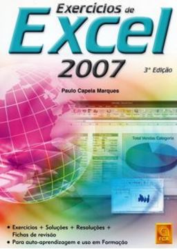 Imagem de EXERCICIOS DE EXCEL 2007 - 3ª ED
