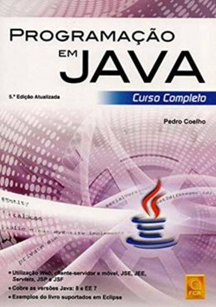 Picture of PROGRAMACAO EM JAVA - CURSO COMPLETO - 5ª ED