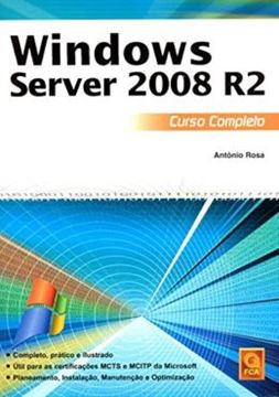 Imagem de WINDOWS SERVER 2008 R2 - CURSO COMPLETO