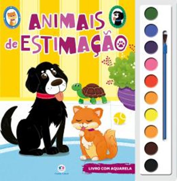 Picture of COL. LIVRO COM AQUARELA - ANIMAIS DE ESTIMACAO