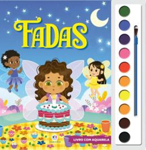 Picture of COL. LIVRO COM AQUARELA - FADAS