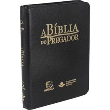 Imagem de A BIBLIA DO PREGADOR - CAPA EM COURO SINTETICO COM ZIPER