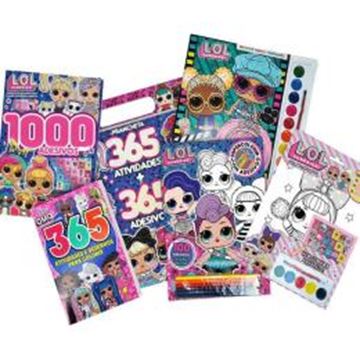 Imagem de LOL SURPRISE KIT LIVROS PARA COLORIR E ATIVIDADES