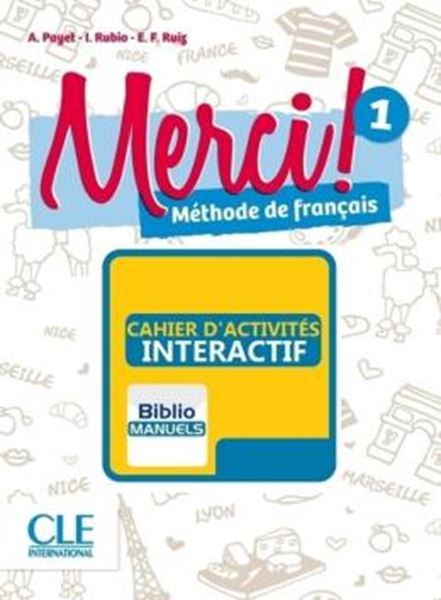 Picture of MERCI! 1 - CAHIER D´ACTIVITES VERSION NUMERIQUE