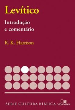 Imagem de SERIE INTRODUCAO E COMENTARIO - LEVITICO